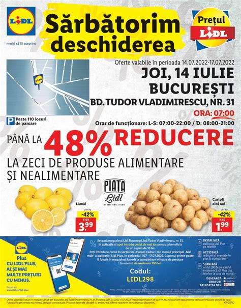 lidl tudor vladimirescu iasi|lidl romania catalog.